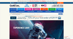 Desktop Screenshot of coolglow.com